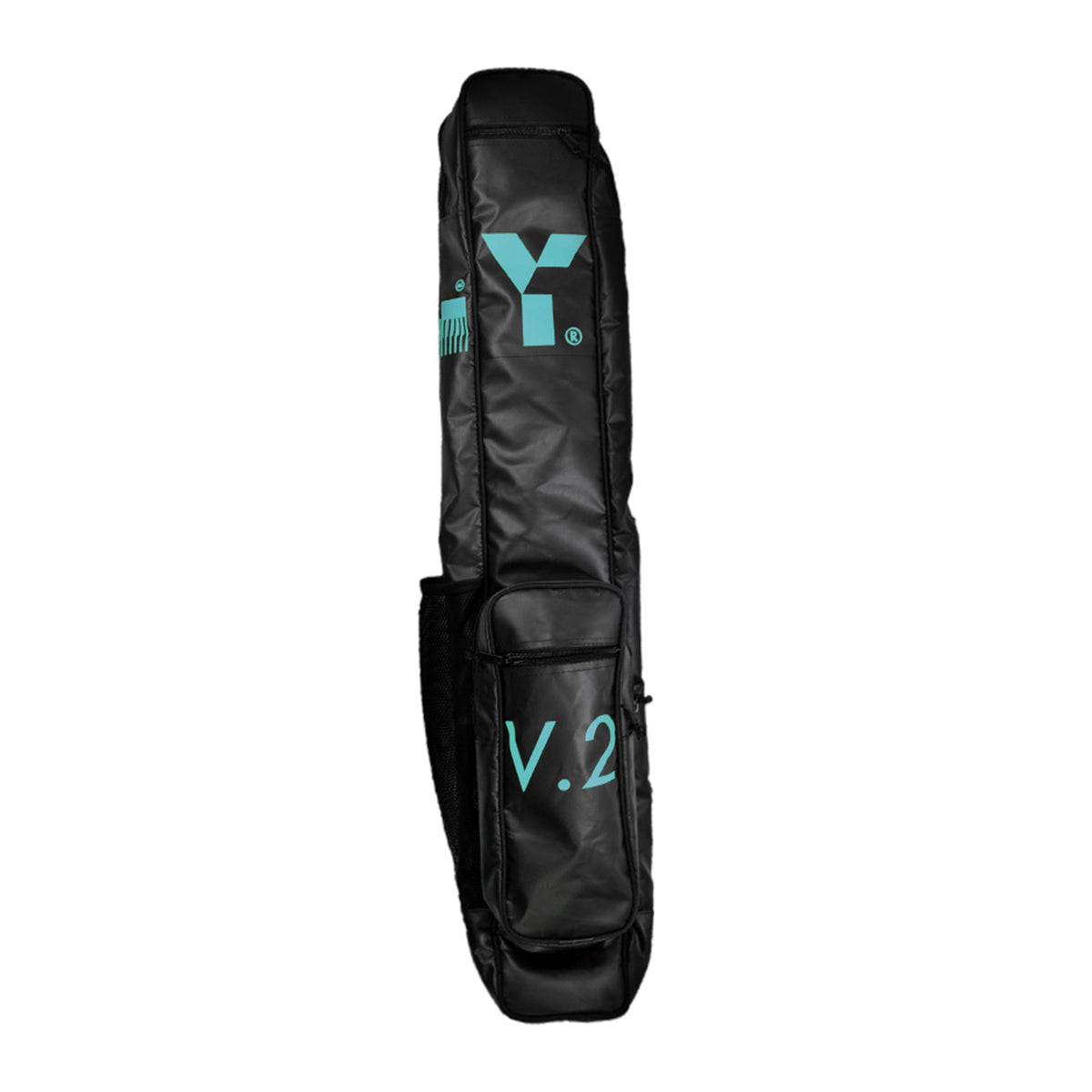 Y1 V2 Hockey Stick Bag: Black/Teal