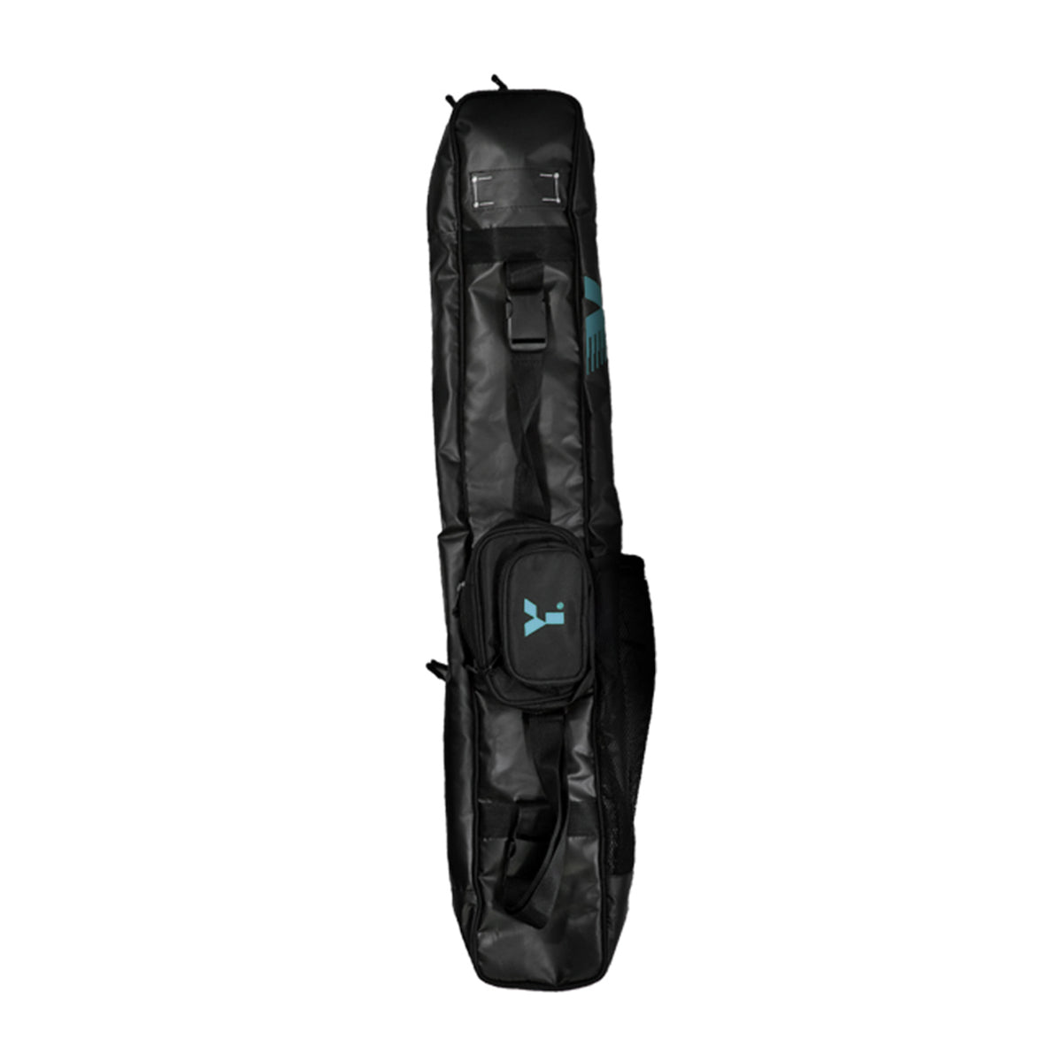 Y1 V2 Hockey Stick Bag: Black/Teal